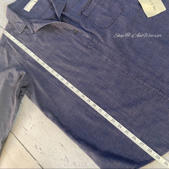 Rag & Bone NWT oversized chambray pullover top *shop@iamwarrior - Picture 8 of 10